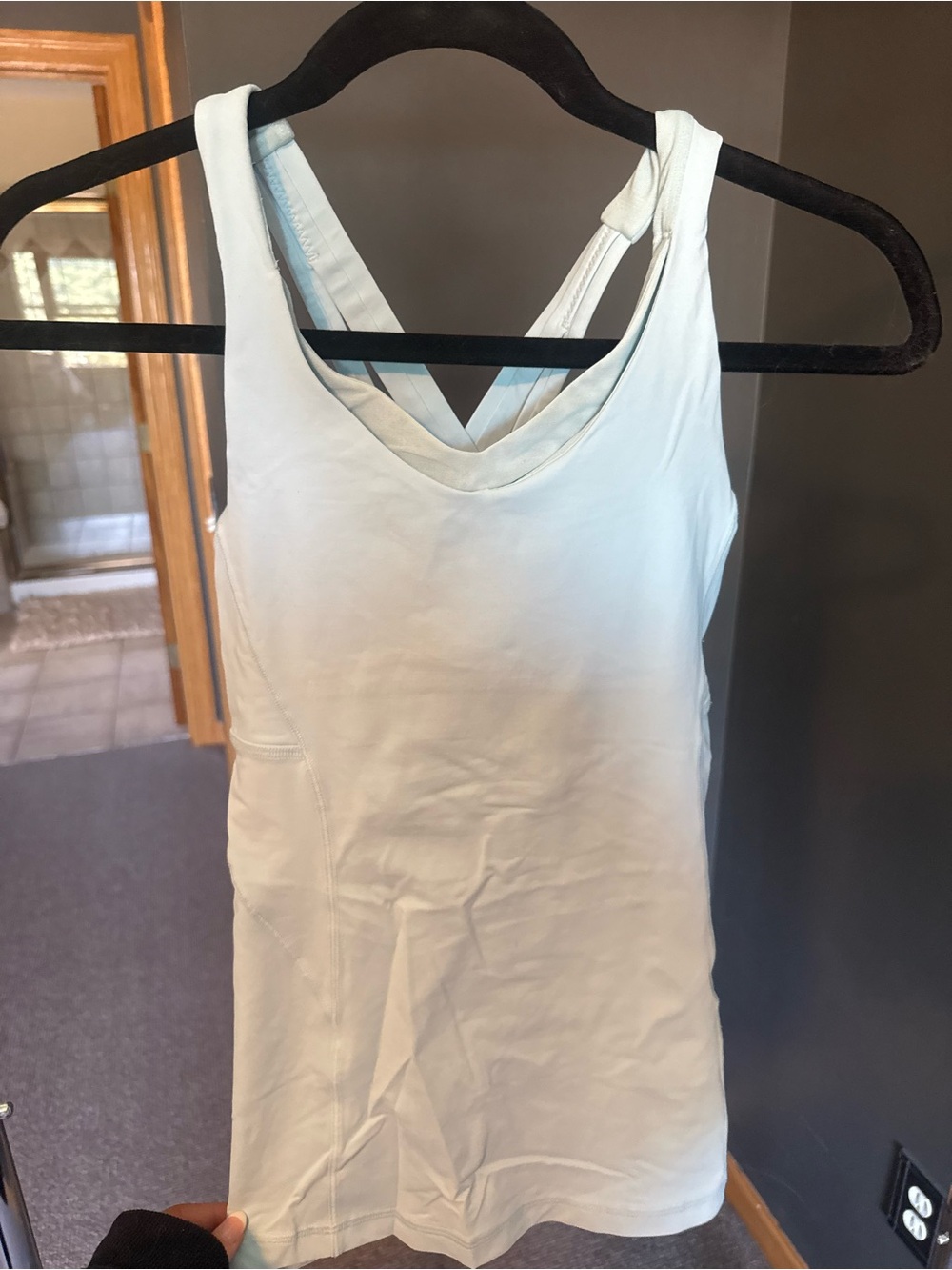 Lululemon Light Blue Women’s Tank Top with Crossback Straps